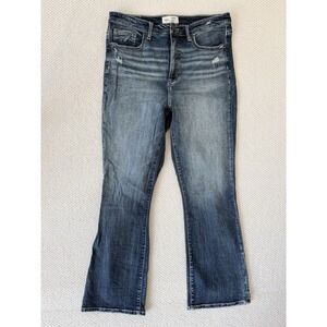 BKE Parker Bootcut Jeans Women's 33x31.5 Medium Wash Whiskered Denim